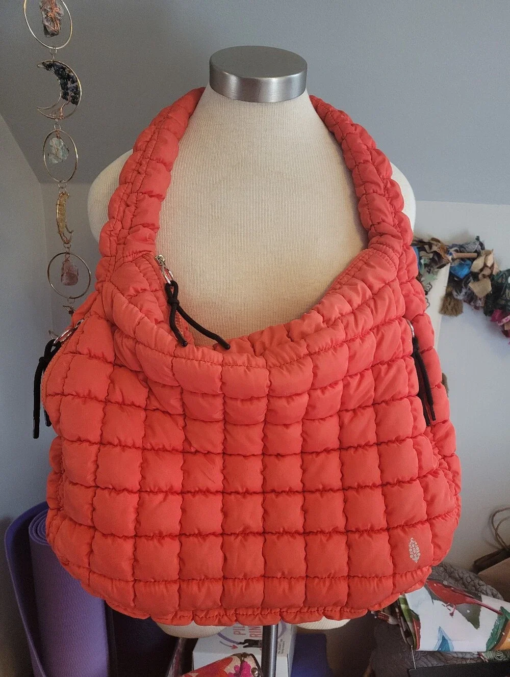 Free People Movement Quilted Puffer Bag